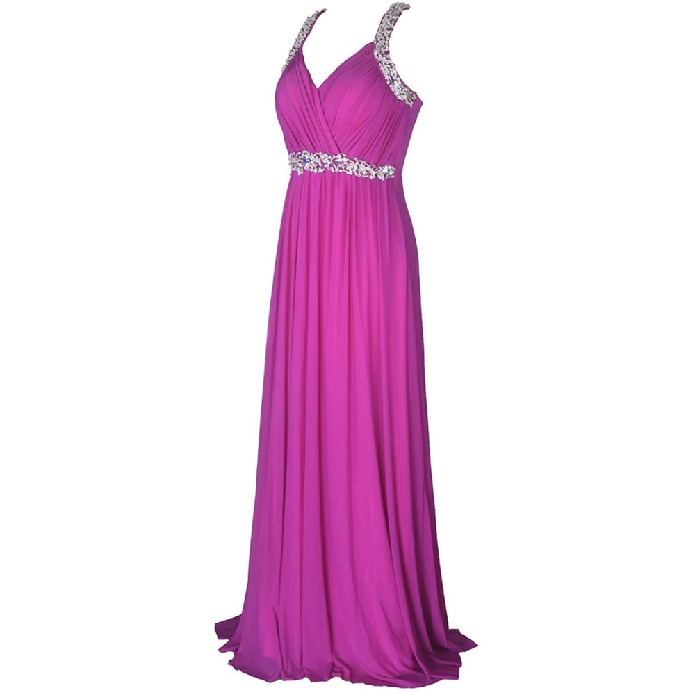 Magenta prom/evening dress